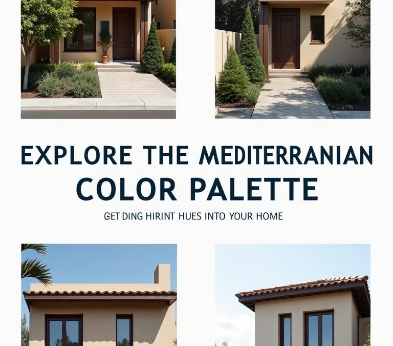 Explore the Mediterranean Color Palette: Infuse Vibrant Hues into Your Home