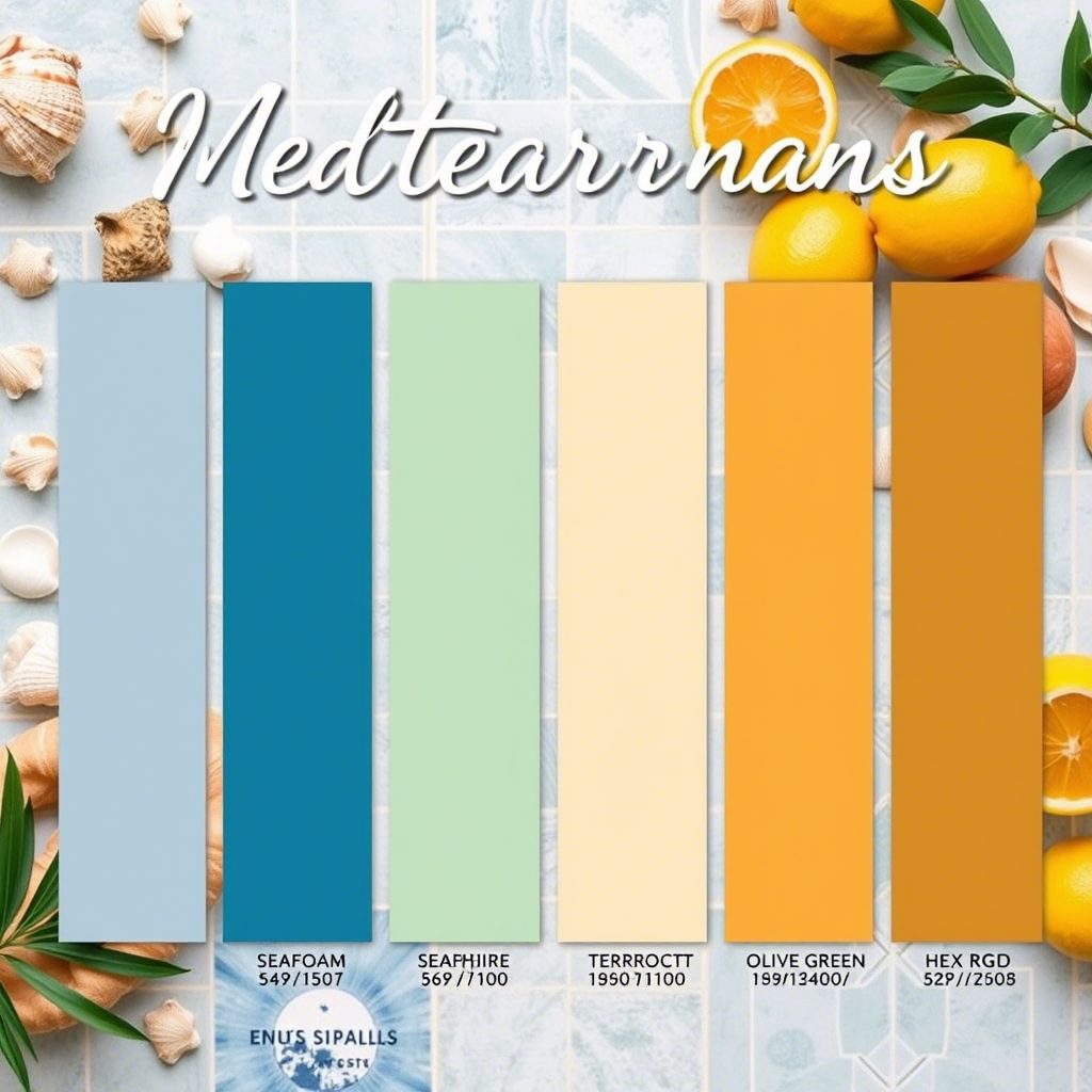 mediteran color pallete