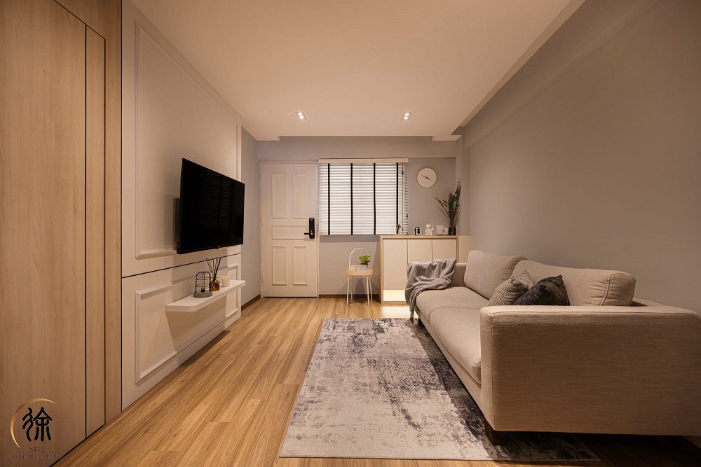 5 Stylish White Living Rooms - Carpentry Singapore